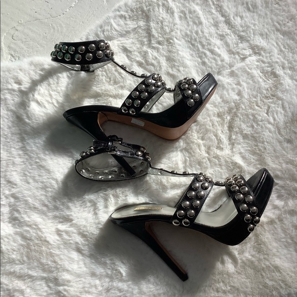 Report signature leather beaded platform heels - Picture 5 of 5